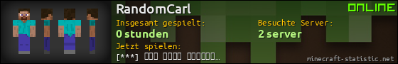 Benutzerleisten 560x90 für RandomCarl