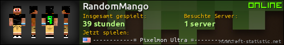 Benutzerleisten 560x90 für RandomMango