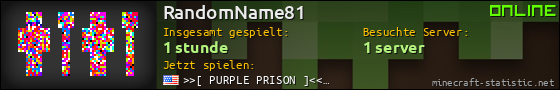 Benutzerleisten 560x90 für RandomName81