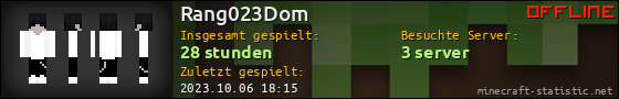 Benutzerleisten 560x90 für Rang023Dom