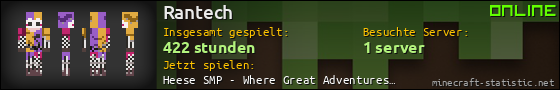 Benutzerleisten 560x90 für Rantech