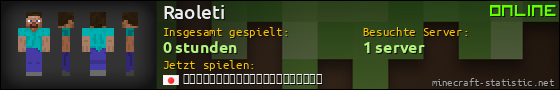 Benutzerleisten 560x90 für Raoleti