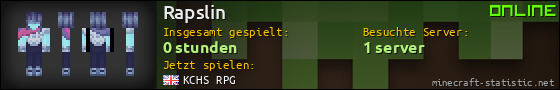 Benutzerleisten 560x90 für Rapslin