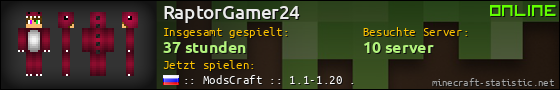 Benutzerleisten 560x90 für RaptorGamer24