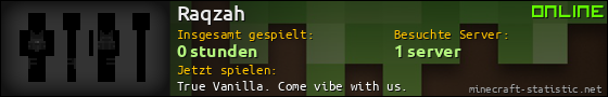Benutzerleisten 560x90 für Raqzah