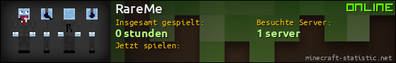 Benutzerleisten 560x90 für RareMe