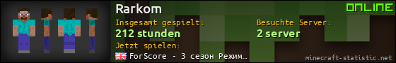 Benutzerleisten 560x90 für Rarkom