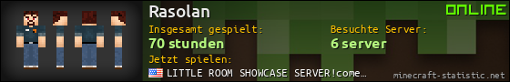 Benutzerleisten 560x90 für Rasolan