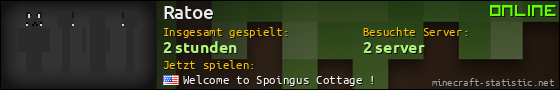 Benutzerleisten 560x90 für Ratoe