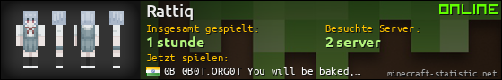 Benutzerleisten 560x90 für Rattiq