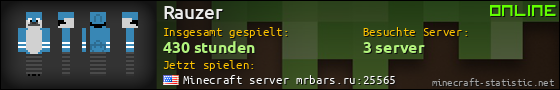 Benutzerleisten 560x90 für Rauzer