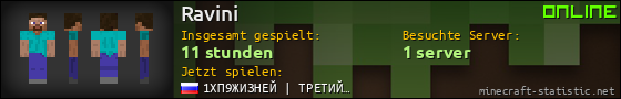 Benutzerleisten 560x90 für Ravini