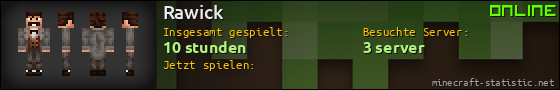 Benutzerleisten 560x90 für Rawick