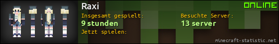 Benutzerleisten 560x90 für Raxi