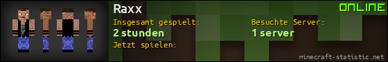 Benutzerleisten 560x90 für Raxx