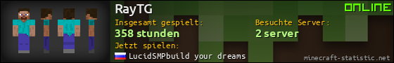 Benutzerleisten 560x90 für RayTG
