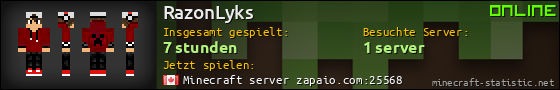 Benutzerleisten 560x90 für RazonLyks