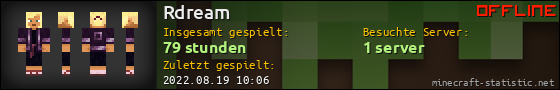 Benutzerleisten 560x90 für Rdream