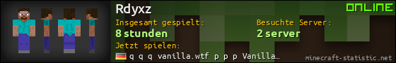 Benutzerleisten 560x90 für Rdyxz