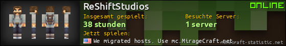 Benutzerleisten 560x90 für ReShiftStudios