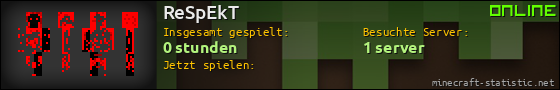 Benutzerleisten 560x90 für ReSpEkT
