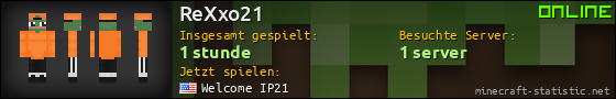 Benutzerleisten 560x90 für ReXxo21