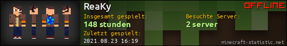 Benutzerleisten 560x90 für ReaKy