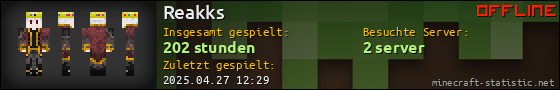Benutzerleisten 560x90 für Reakks