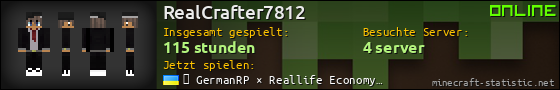 Benutzerleisten 560x90 für RealCrafter7812