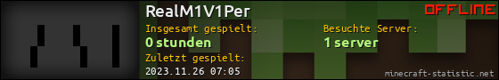 Benutzerleisten 560x90 für RealM1V1Per