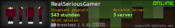 Benutzerleisten 560x90 für RealSeriousGamer