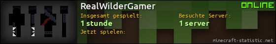 Benutzerleisten 560x90 für RealWilderGamer