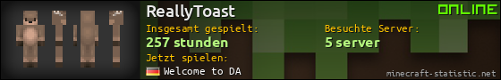 Benutzerleisten 560x90 für ReallyToast