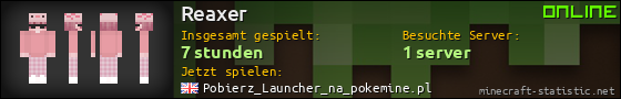 Benutzerleisten 560x90 für Reaxer