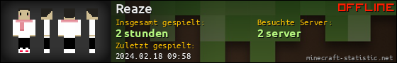 Benutzerleisten 560x90 für Reaze