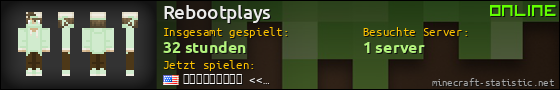 Benutzerleisten 560x90 für Rebootplays