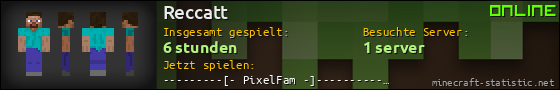 Benutzerleisten 560x90 für Reccatt
