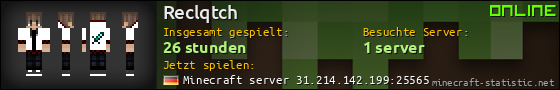 Benutzerleisten 560x90 für Reclqtch