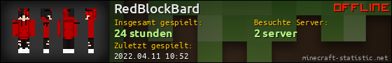 Benutzerleisten 560x90 für RedBlockBard