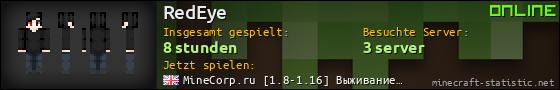 Benutzerleisten 560x90 für RedEye