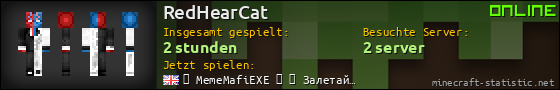 Benutzerleisten 560x90 für RedHearCat