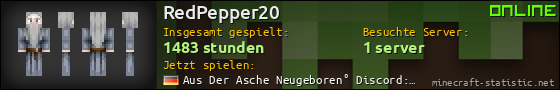 Benutzerleisten 560x90 für RedPepper20