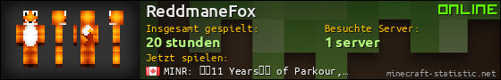 Benutzerleisten 560x90 für ReddmaneFox