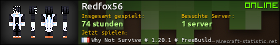 Benutzerleisten 560x90 für Redfox56