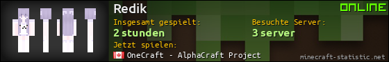 Benutzerleisten 560x90 für Redik