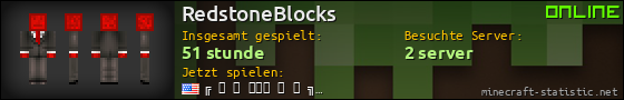 Benutzerleisten 560x90 für RedstoneBlocks