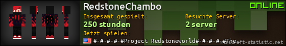 Benutzerleisten 560x90 für RedstoneChambo