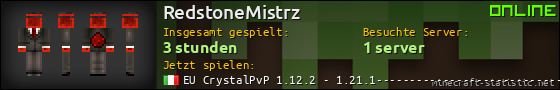 Benutzerleisten 560x90 für RedstoneMistrz