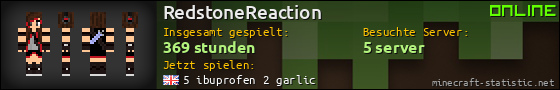 Benutzerleisten 560x90 für RedstoneReaction