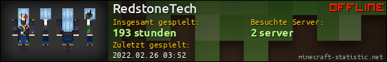 Benutzerleisten 560x90 für RedstoneTech